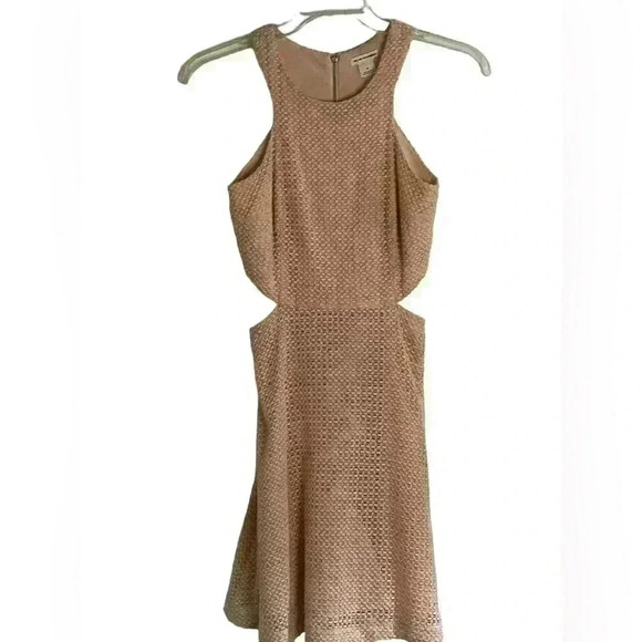 Club Monaco Textured Side Cut Outs Dress Size 4 - Picture 16 of 16